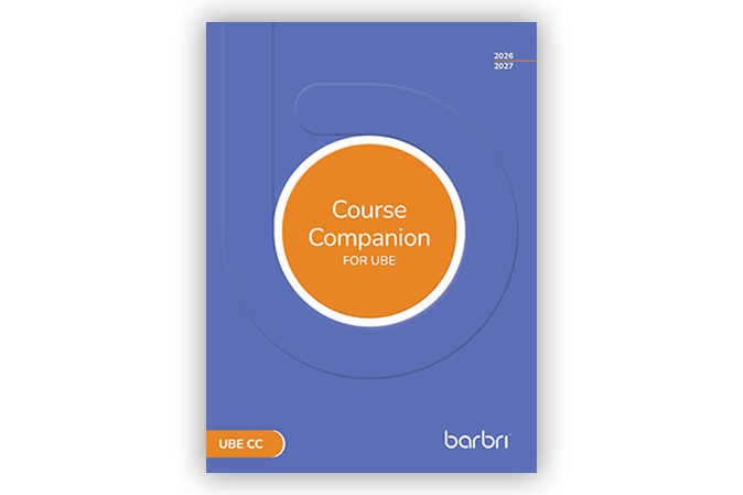 Cover image the Course Companion for UBE book